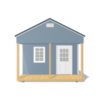 Painted Cabin 12x16 - Image 6