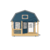 Deluxe Lofted Barn Cabin 12x32 - Image 6
