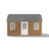 Side Lofted Barn 10x16 - Image 3