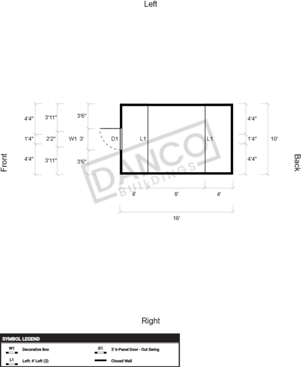 Lofted Barn 10x16 - Image 2