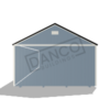 Side Garden Shed 16x40 - Image 5