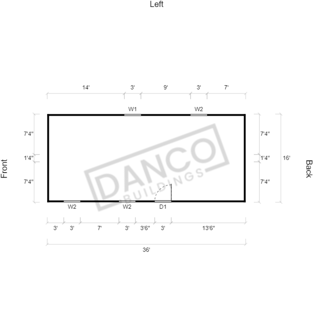 Garden Shed 16x36 - Image 2