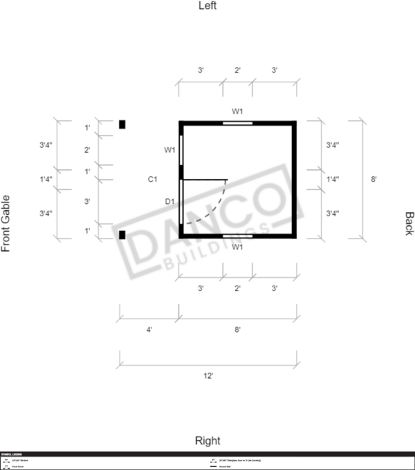 Standard Cabin 8x12 - Image 2