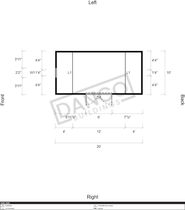 Lofted Barn 10x20 - Image 2