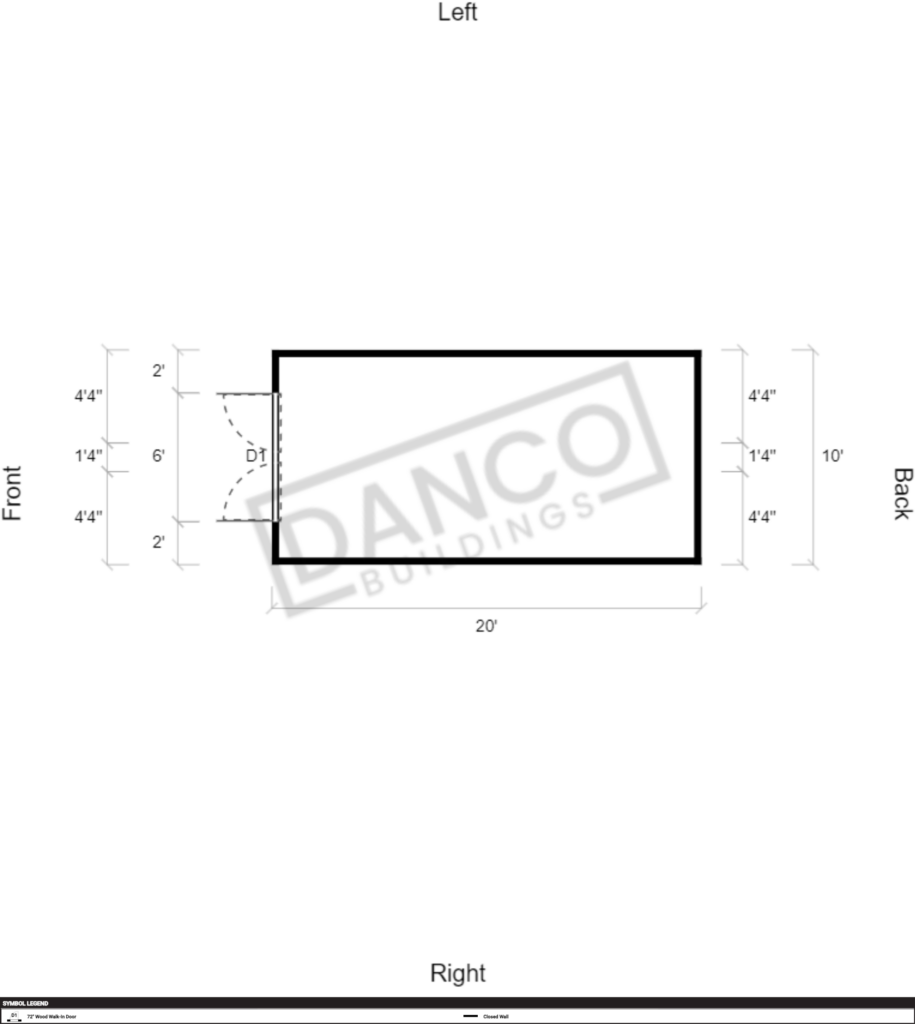 Utility Shed 10x20 DANCO Buildings utility-shed-10x20-danco-buildings