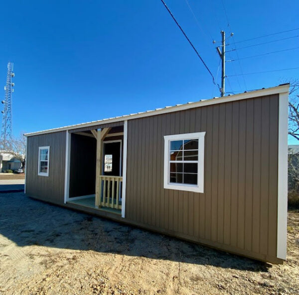 Center Side Porch Cabin 12x28/231692