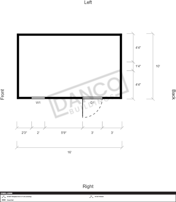 Utility Shed 10x16 - Image 2