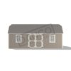 Side Lofted Barn 12x24 - Image 3