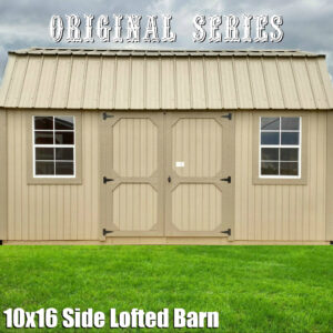 Side Lofted Barn 10x16 231728