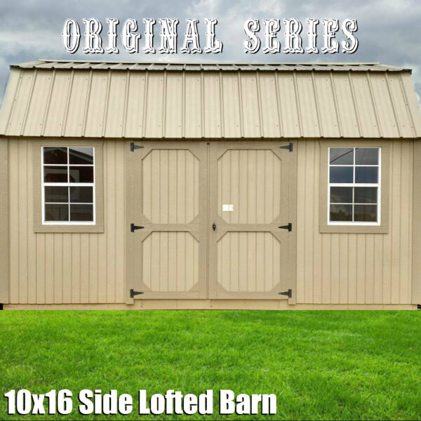 Side Lofted Barn 10x16 231728