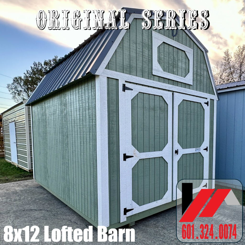 Lofted Barn 8x12 240099
