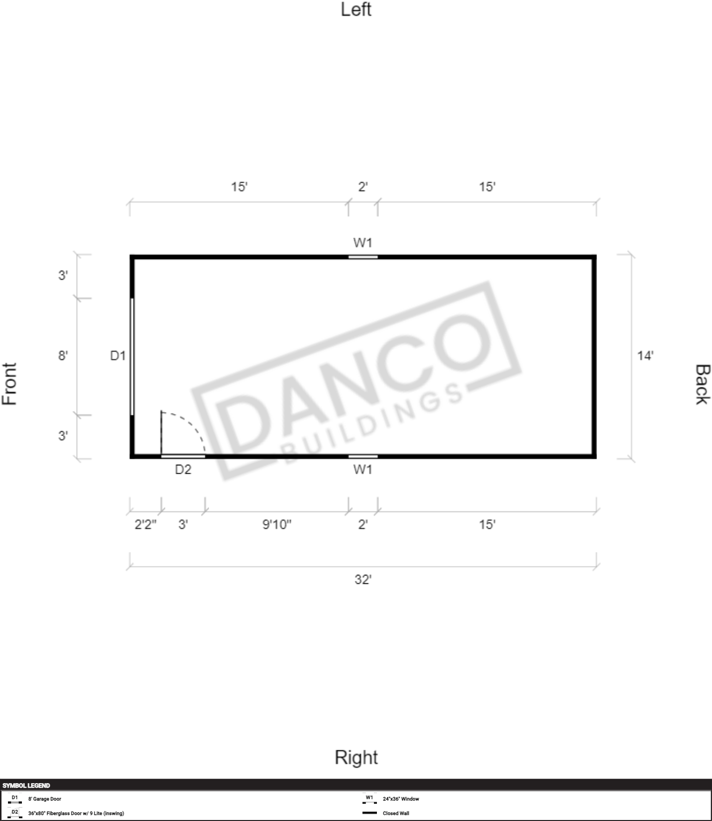 Garage 14x32 - Image 2