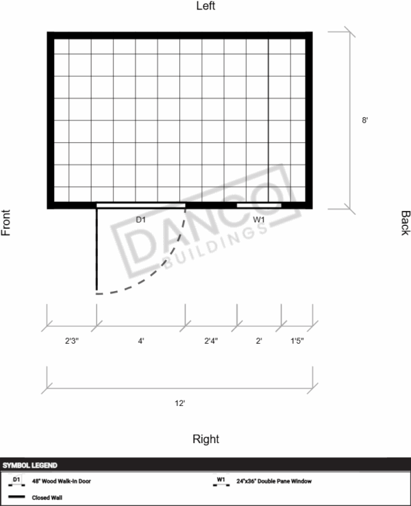 Garden Shed 8x12 - Image 2