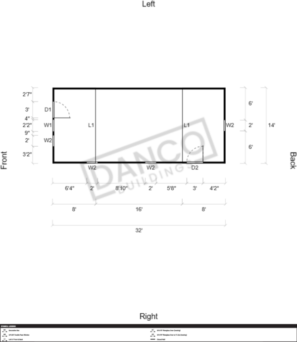 Lofted Barn 14x32 - Image 2