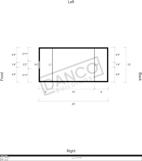 Lofted Barn 10x20 - Image 2