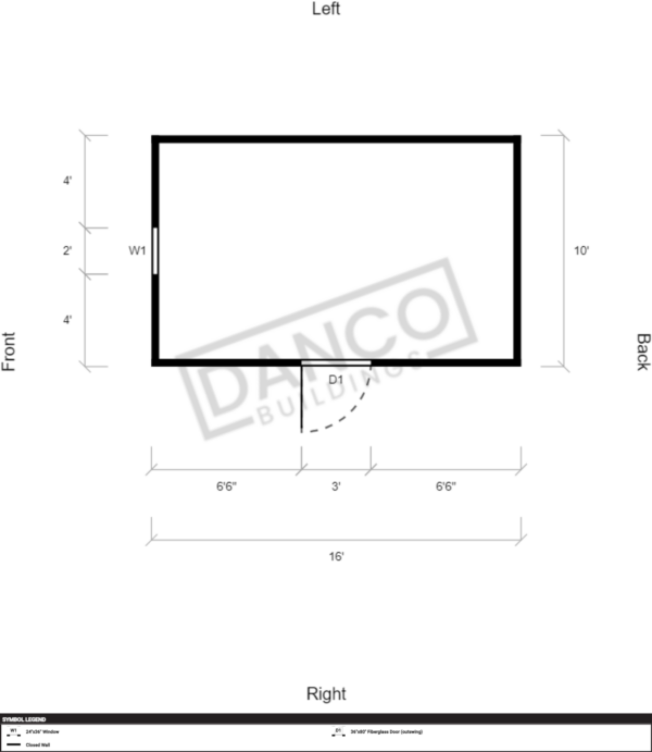 Utility Shed 10x16 - Image 2