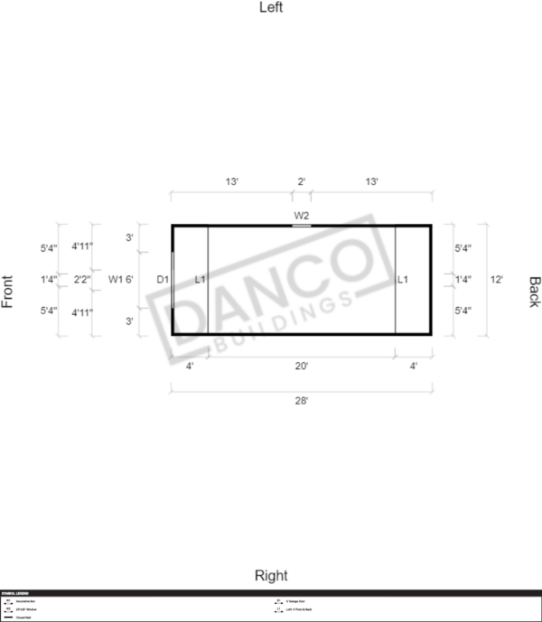 Lofted Barn 12x28 - Image 2