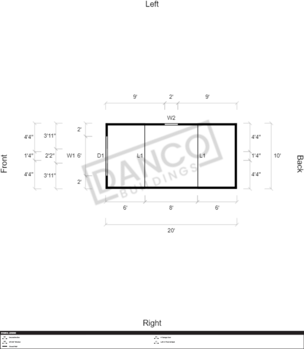 Lofted Barn 10x20 - Image 2