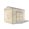 Economy Wood Utility 8x12