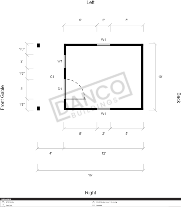 Standard Cabin 10x16 - Image 2