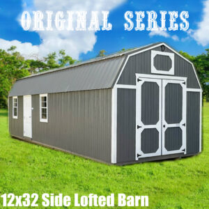 Side Lofted Barn 12x32