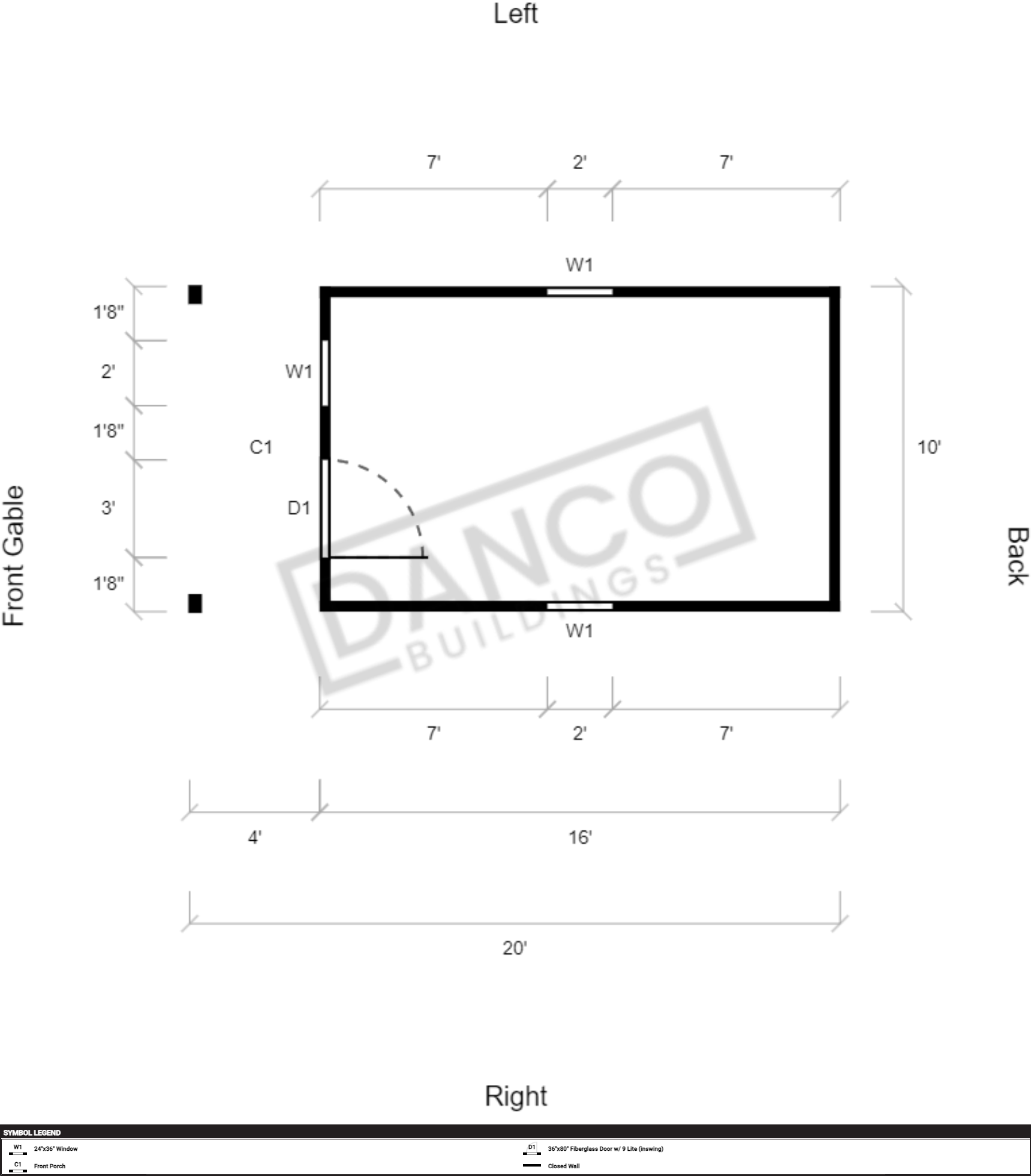 Standard Cabin 10x20 - Image 2