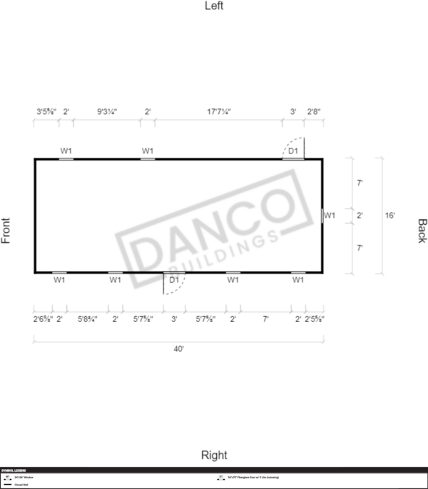 Garden Shed 16x40 - Image 2