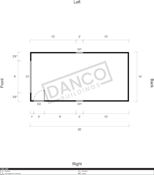 Garage 14x28-240154 - Image 2
