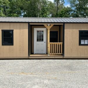 Center Side Porch Cabin 12x28/240055