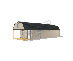 Lofted Barn Cabin 14x44