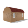 Side Lofted Barn 10x16