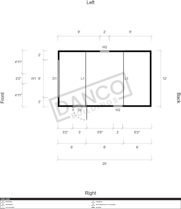 Lofted Barn 12x20 - Image 2