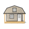 Lofted Barn Cabin 14x44 - Image 6