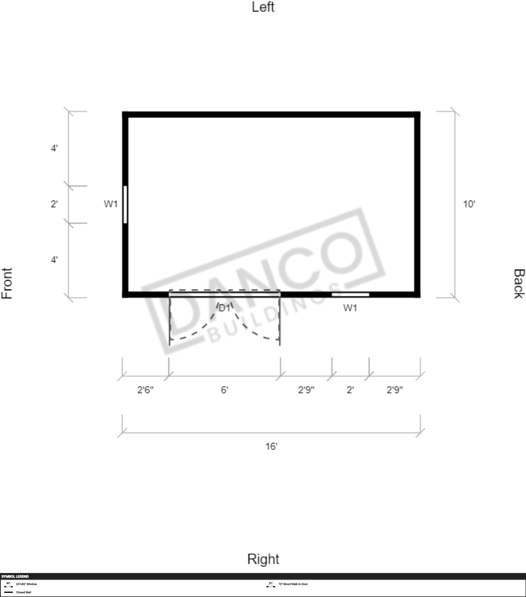 Utility Shed 10x16 - Image 2
