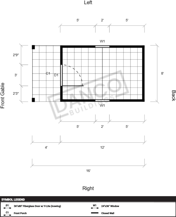 Standard Cabin 8x16 - Image 2