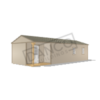 Corner Porch Cabin 14x36