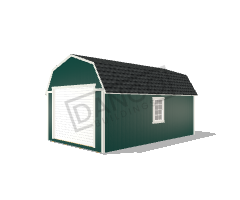 Lofted Barn Garage 12x20