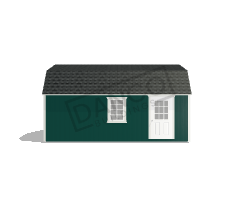 Lofted Barn Garage 12x20 - Image 4