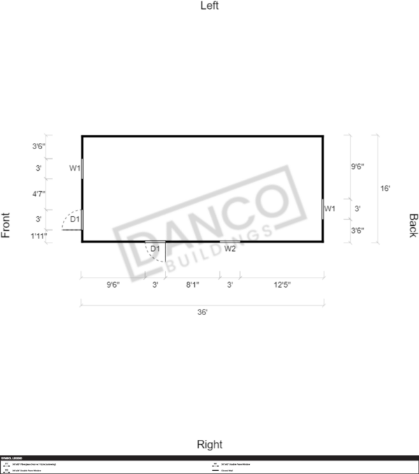 Utility Shed 16x36 - Image 2