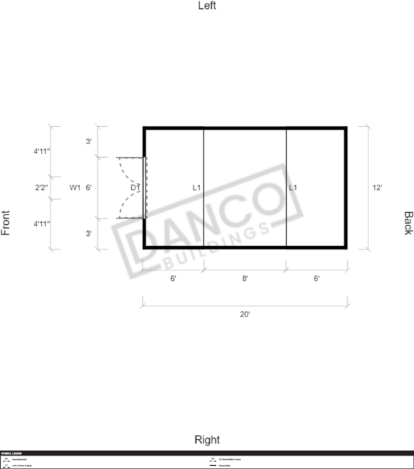 Lofted Barn 12x20 - Image 2