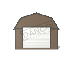 Lofted Barn Garage 14x32 - Image 6