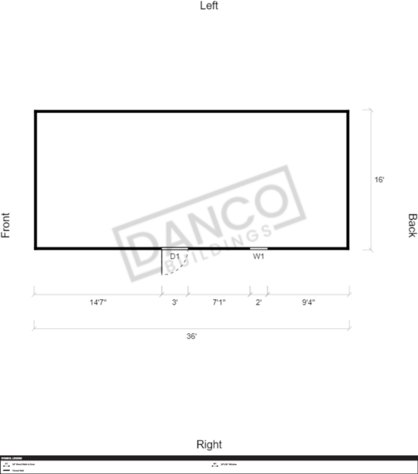 Garden Shed 16x36 - Image 2