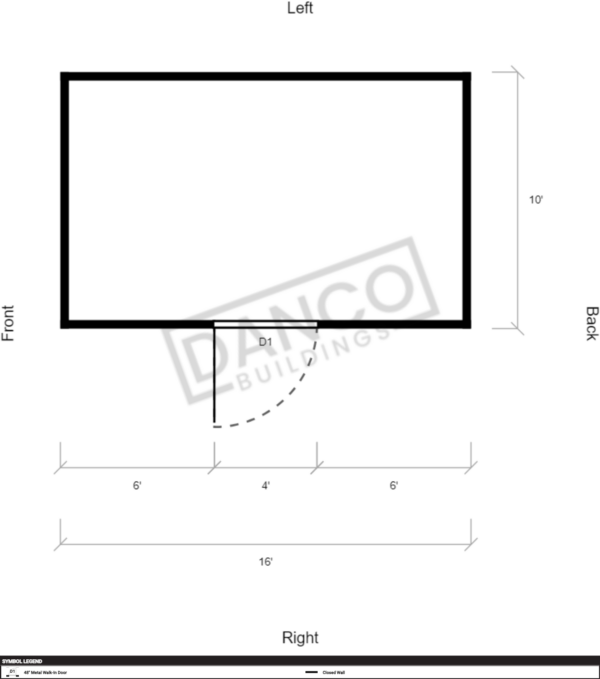 Garden Shed Premium 10x16 - Image 2