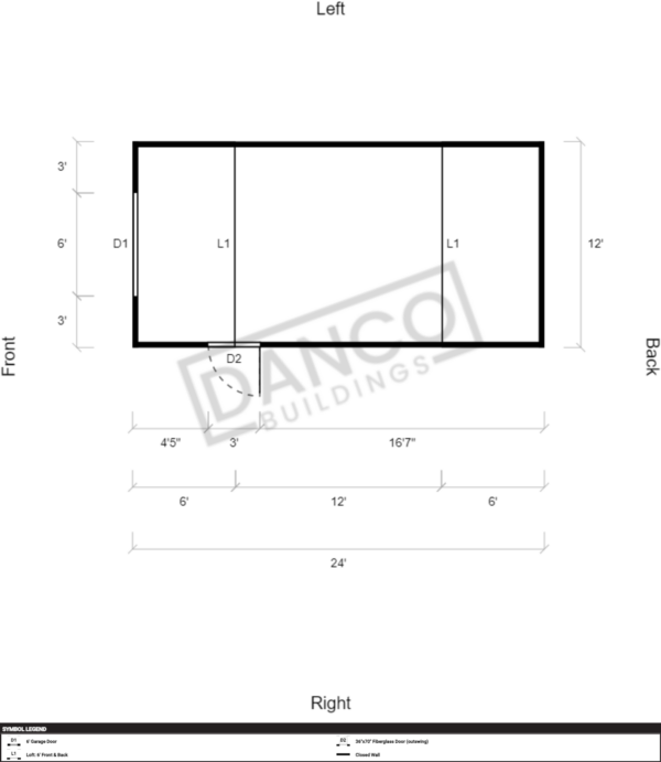Lofted Barn 12x24 - Image 2