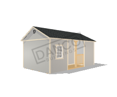 Center Side Porch Cabin 12x20/241061