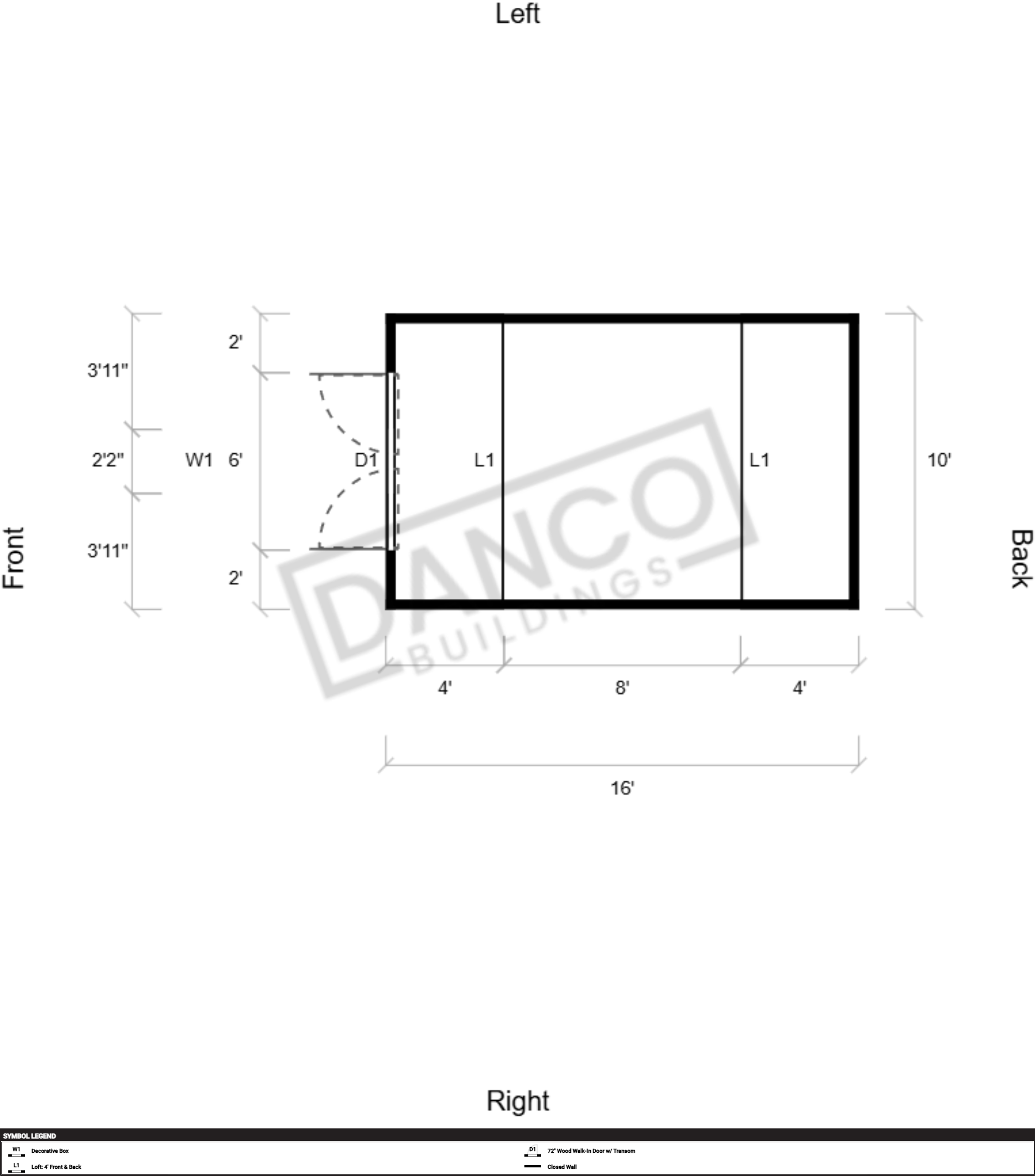 Lofted Barn 10x16 - Image 2