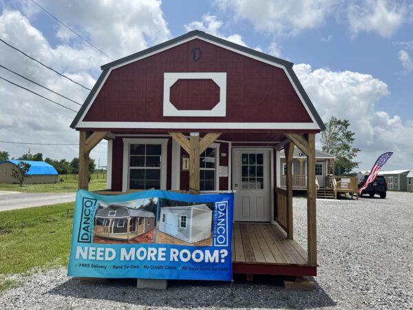Wraparound Porch Lofted Barn Cabin 12x32/240629 - Image 2
