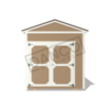 Economy Wood Utility 8x12 - Image 6