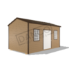 Extra Economy Metal Utility 10x16