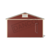 Dormer Shed 16x32 - Image 6